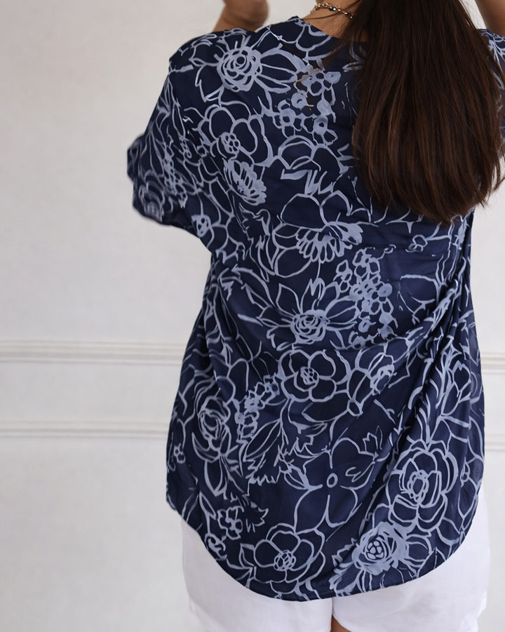 Elora™ Elegant Blouse with Pocket