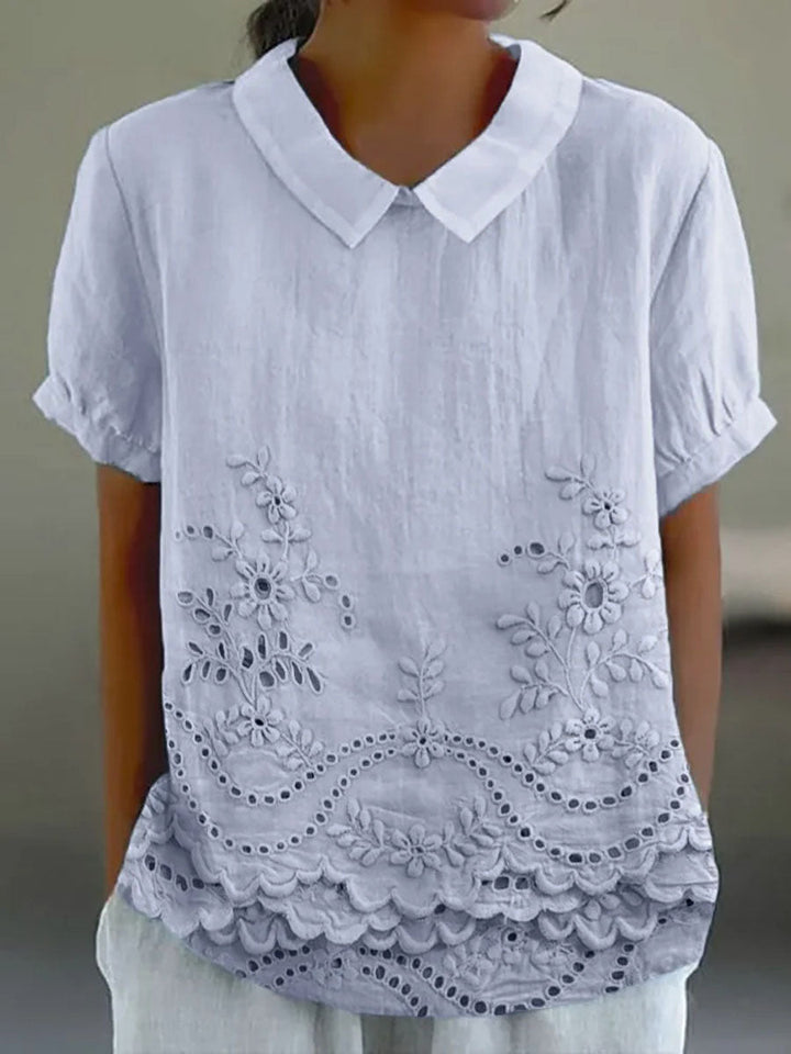 Rosalie™ Floral Embroidered Blouse