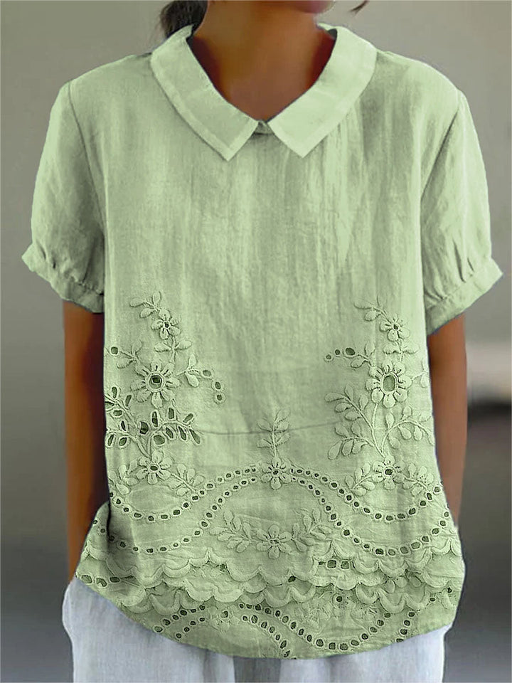 Rosalie™ Floral Embroidered Blouse