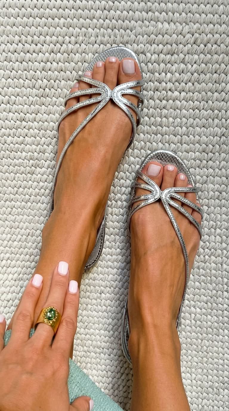 Ginevra™ Golden Sandals