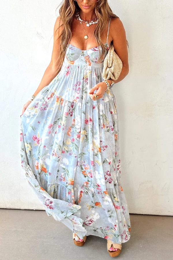 Tea™ Floral Maxi Dress