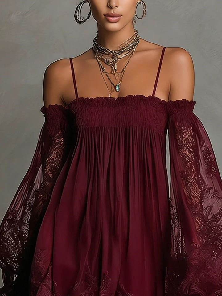 Celina™ Lace Mini Dress
