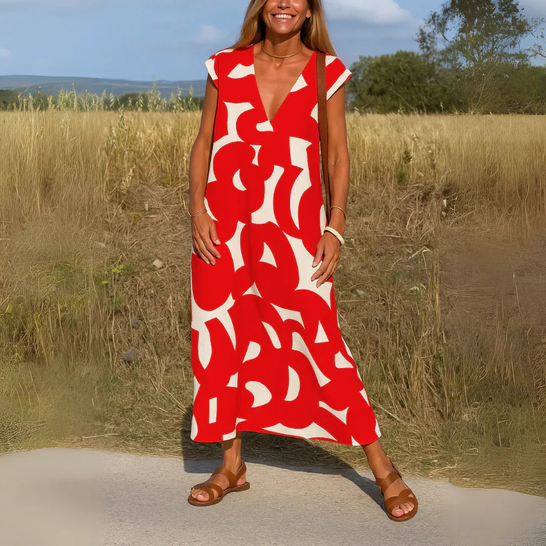 Tatiana™ Cutwork Detail Maxi Dress