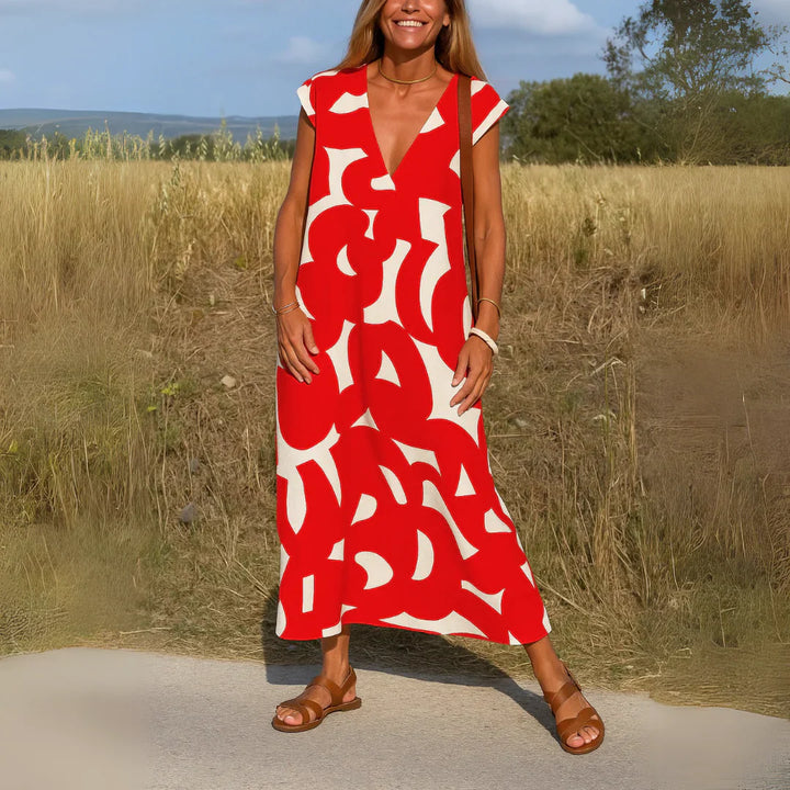 Tatiana™ Cutwork Detail Maxi Dress
