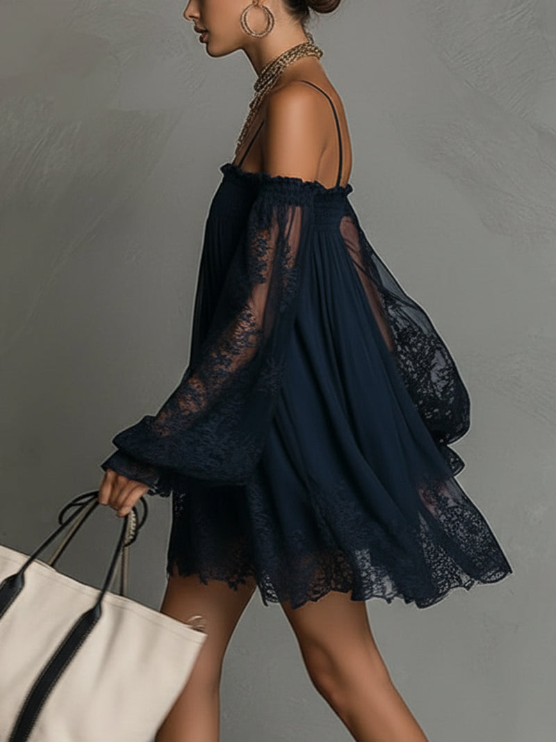Celina™ Lace Mini Dress