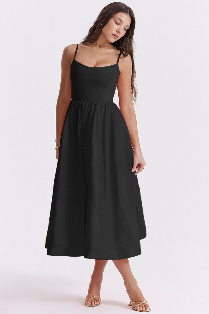 ESTELLE™ Elegant Midi Dress
