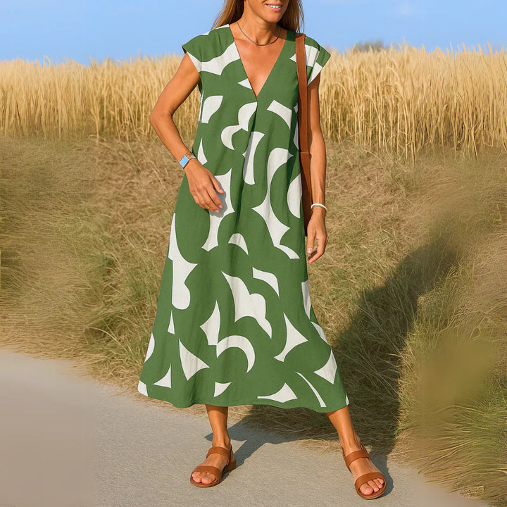 Tatiana™ Cutwork Detail Maxi Dress