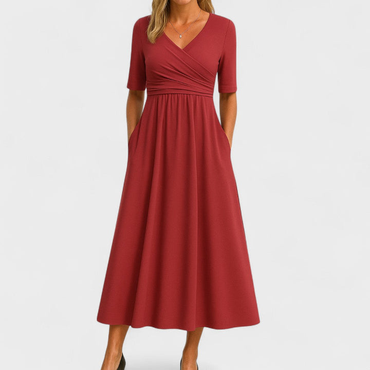Ida™ Elegant Midi Dress