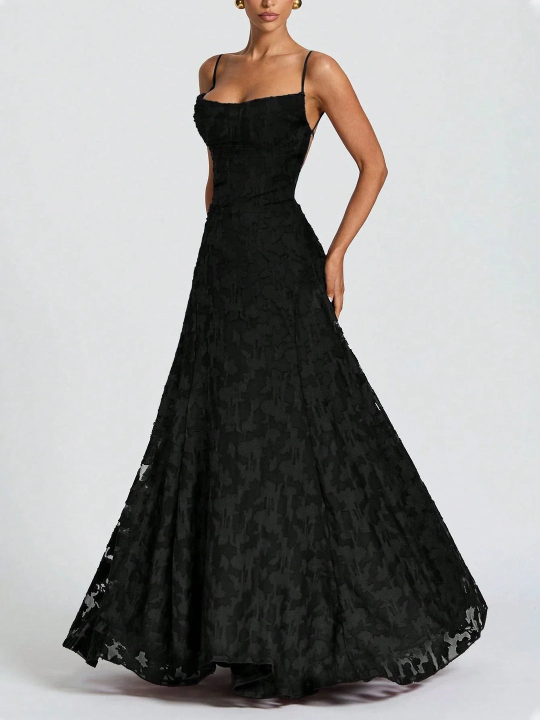 SOFIA™ Elegant Lace Maxi Dress