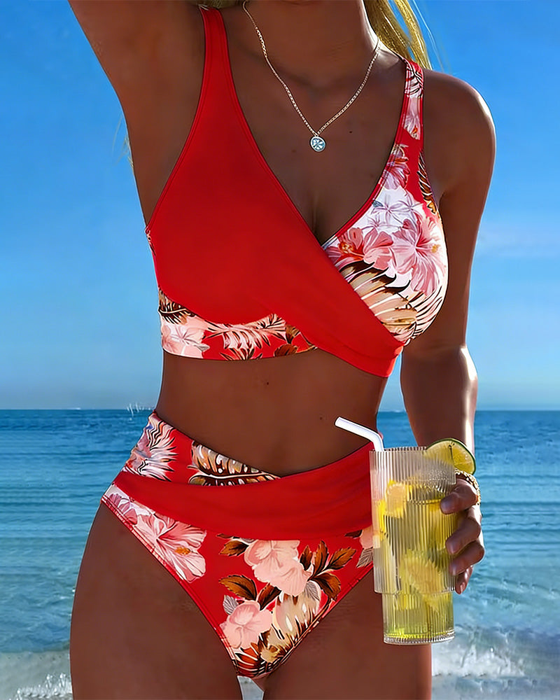 Jolina™ Floral Split Bikini