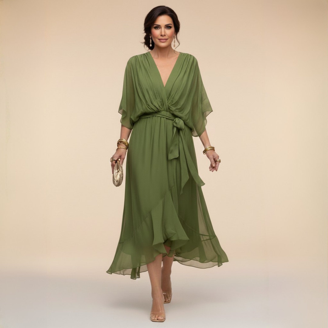 Monica™ V-neck dress