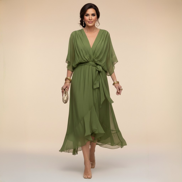 Monica™ V-neck dress