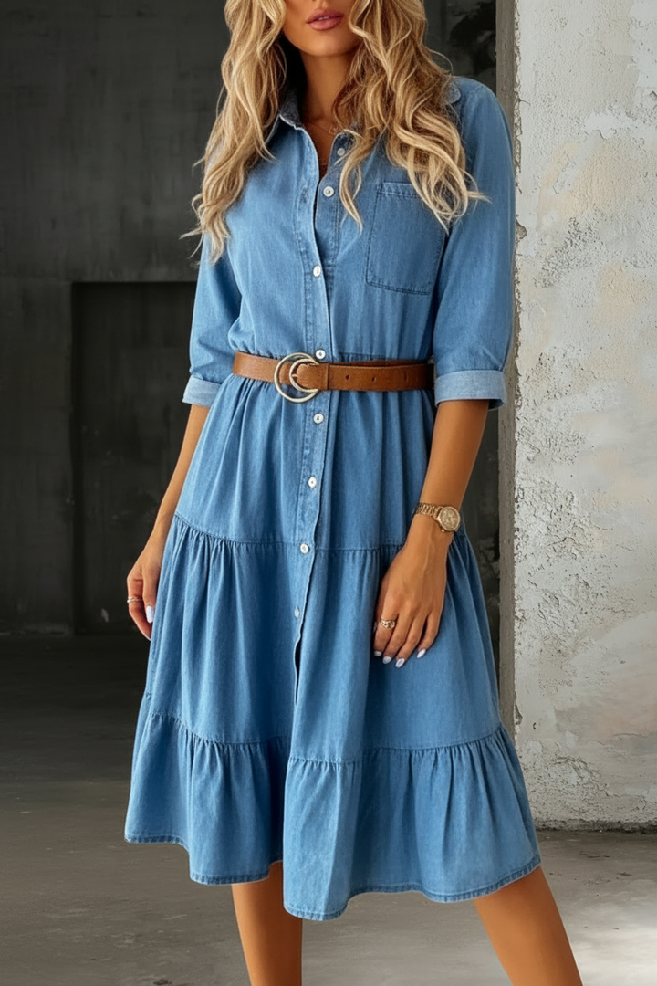Barbara™ Casual Denim Dress