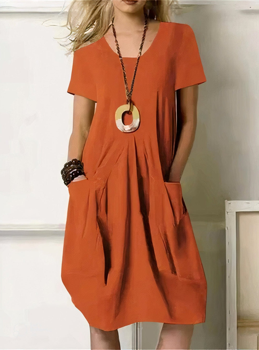 Oriane™  Fluid Casual Maxi Dress