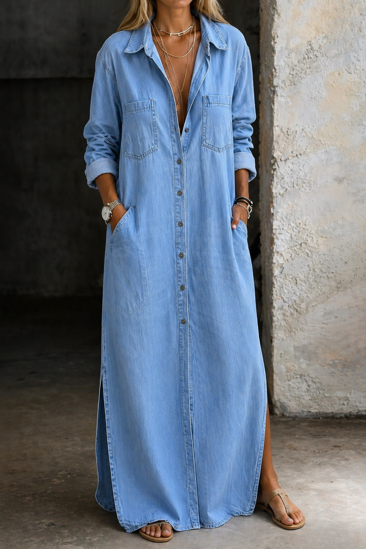 Delana™ Button Down Dress