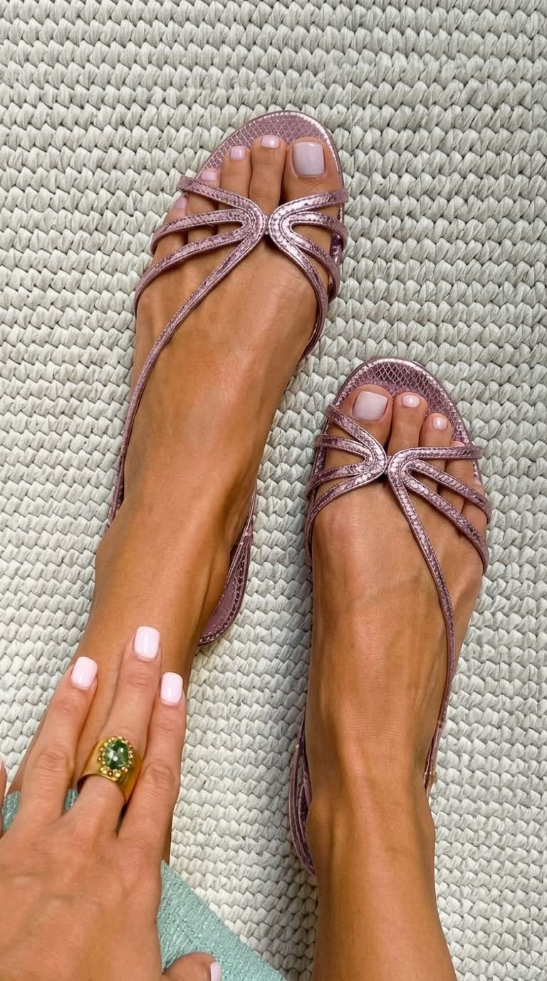 Ginevra™ Golden Sandals