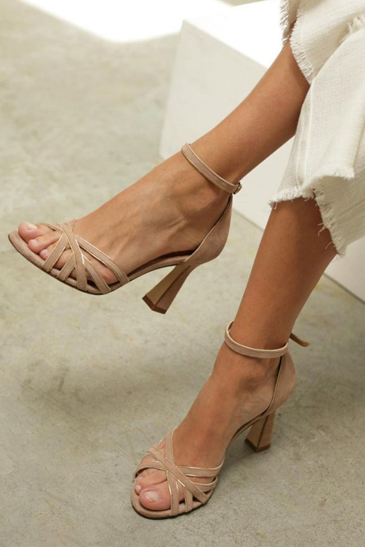 Victoria™ Strappy Block Heel Sandals