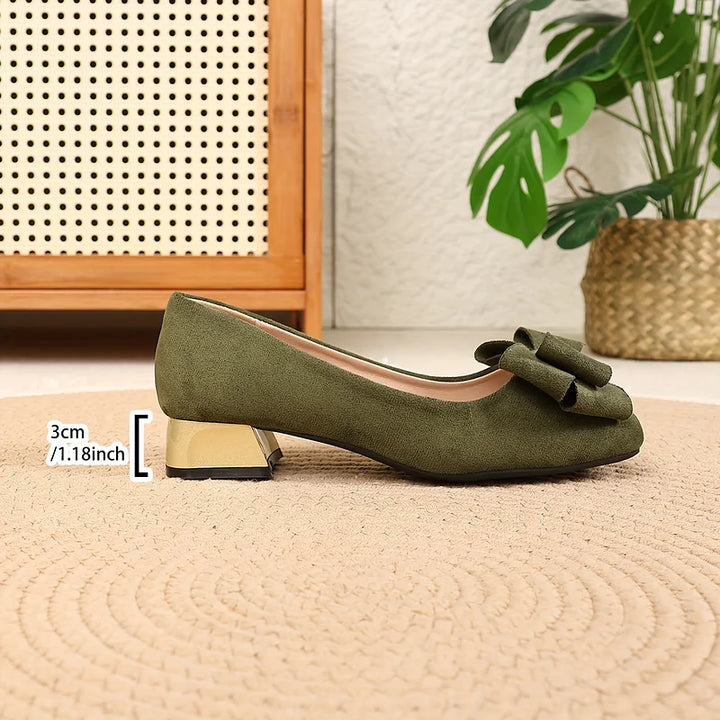 Eloria™ Bow Block Heel Pumps