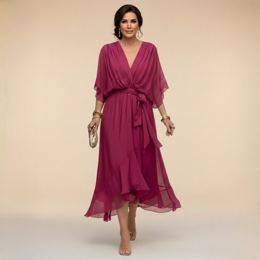 Monica™ V-neck dress