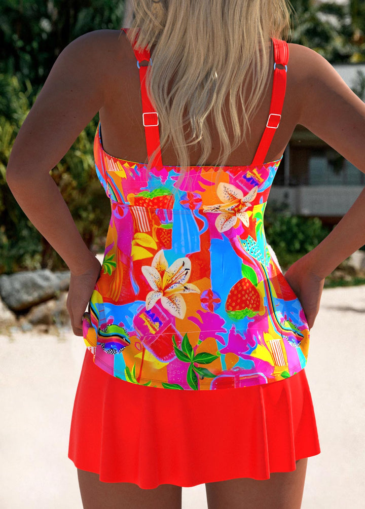 Eleanor™ Chic Floral Swim Dress