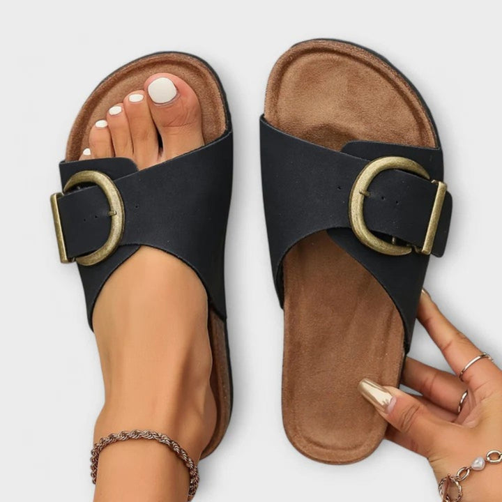 Ayasha™ Ergonomic Buckle Sandals