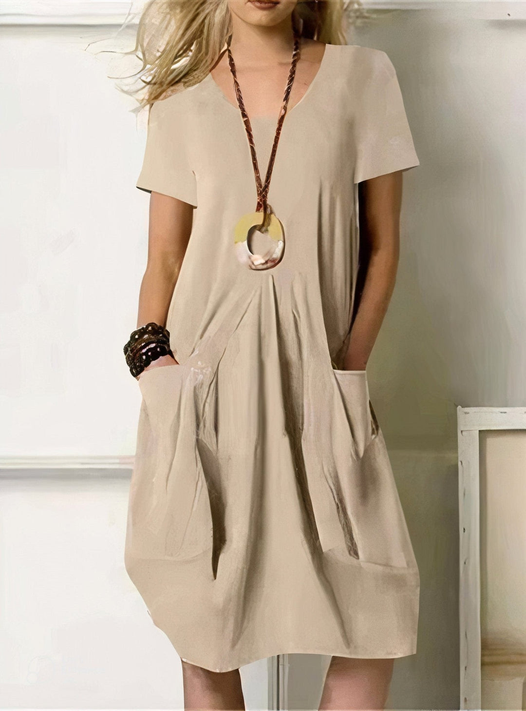 Oriane™  Fluid Casual Maxi Dress