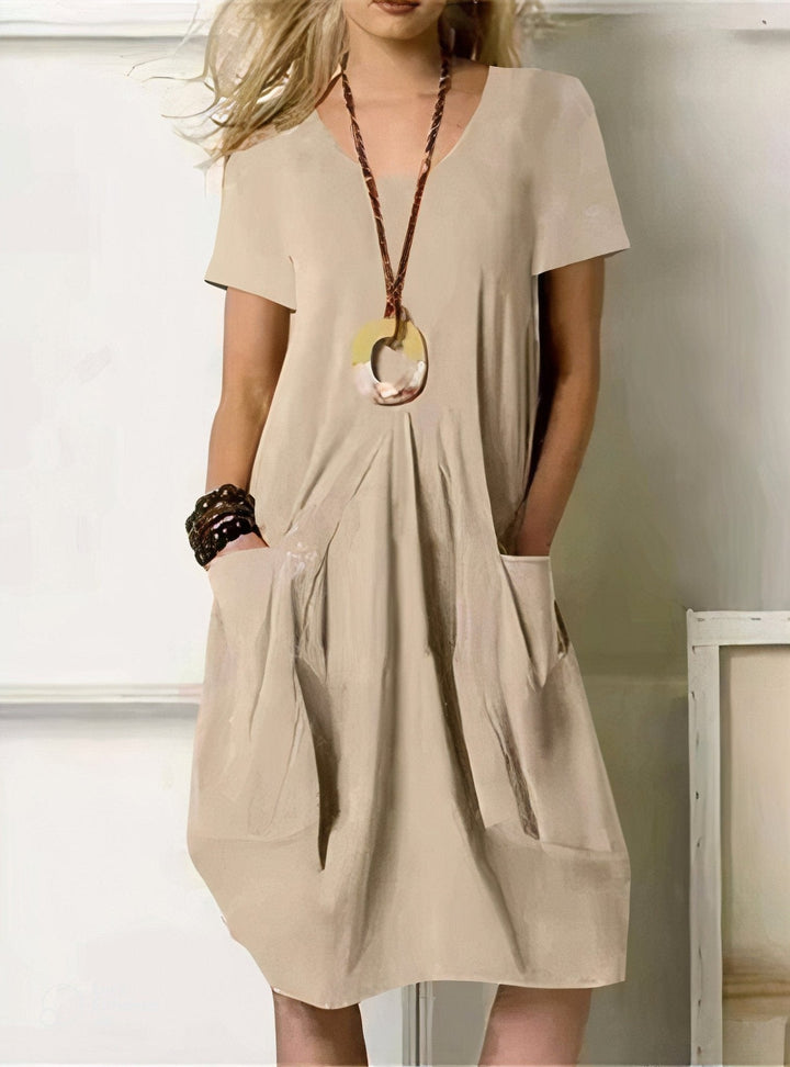 Oriane™  Fluid Casual Maxi Dress