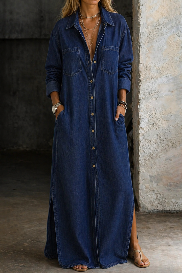Delana™ Button Down Dress