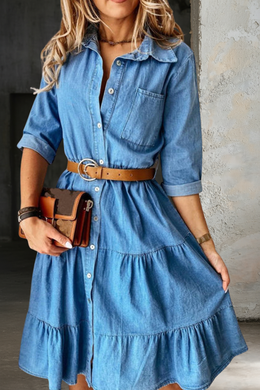 Barbara™ Casual Denim Dress