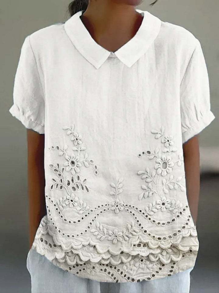 Rosalie™ Floral Embroidered Blouse