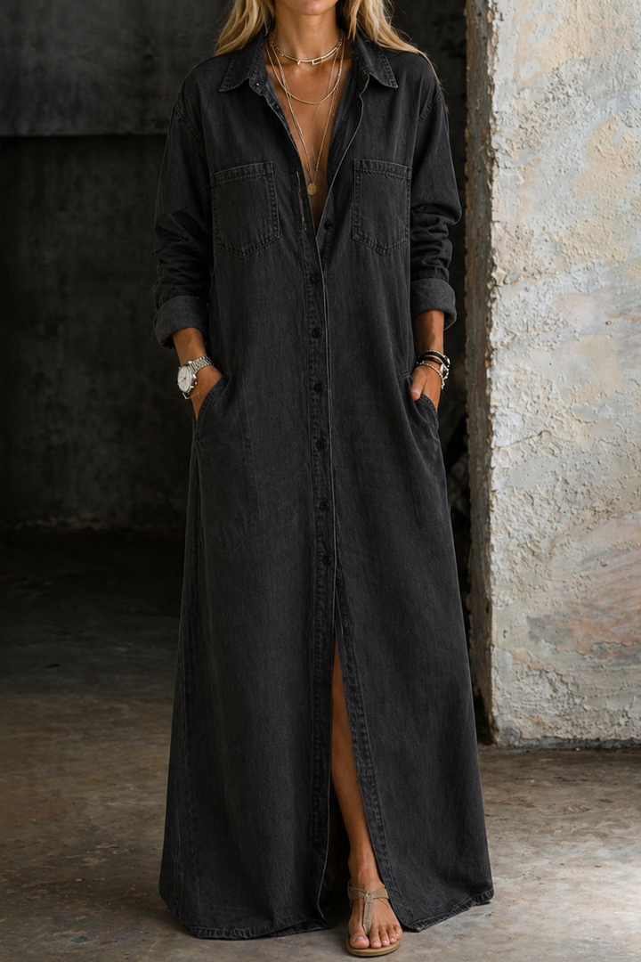 Delana™ Button Down Dress