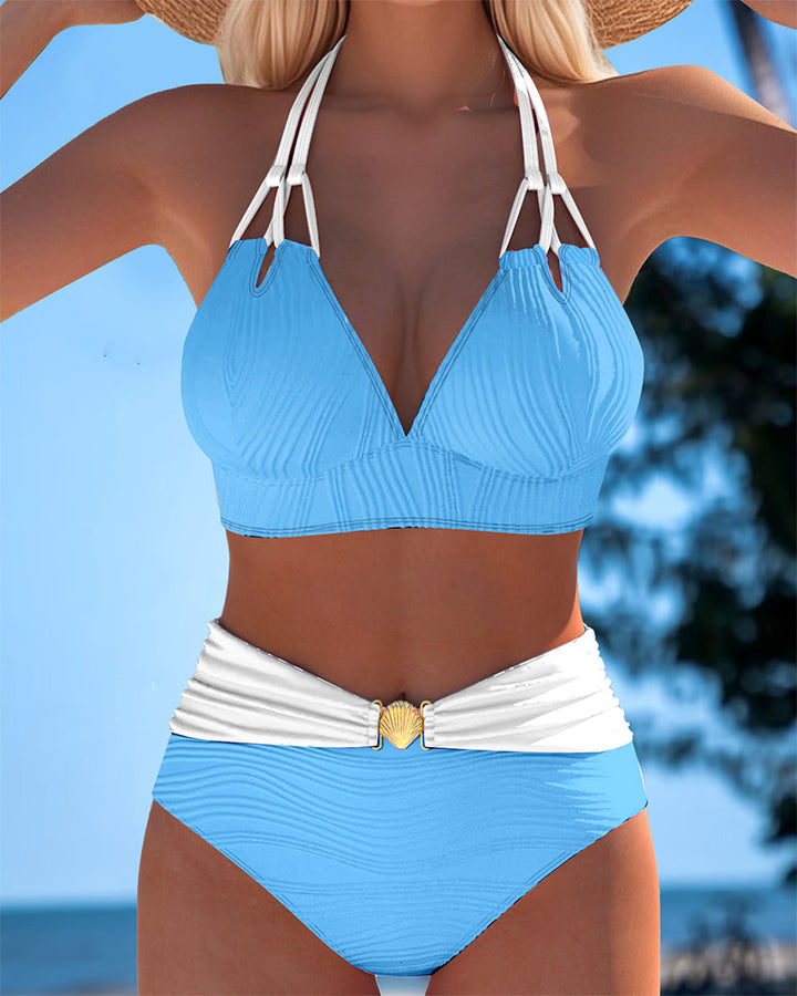 Lily™ High Waisted Double Strap Swimsuit