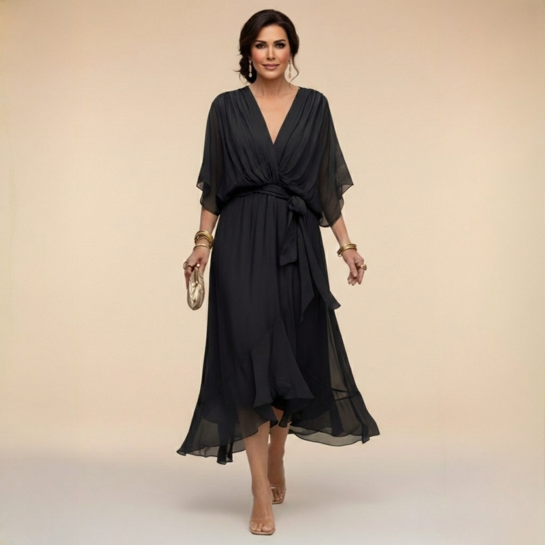 Monica™ V-neck dress