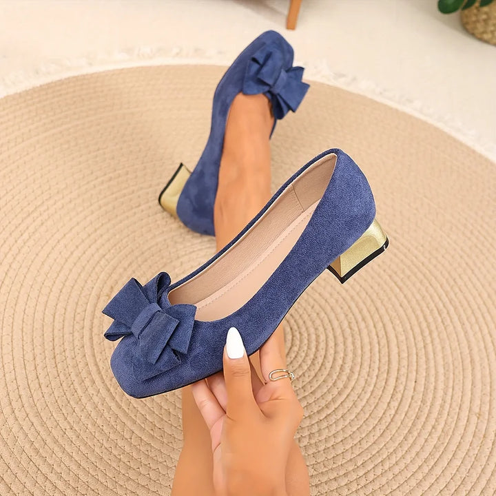 Eloria™ Bow Block Heel Pumps