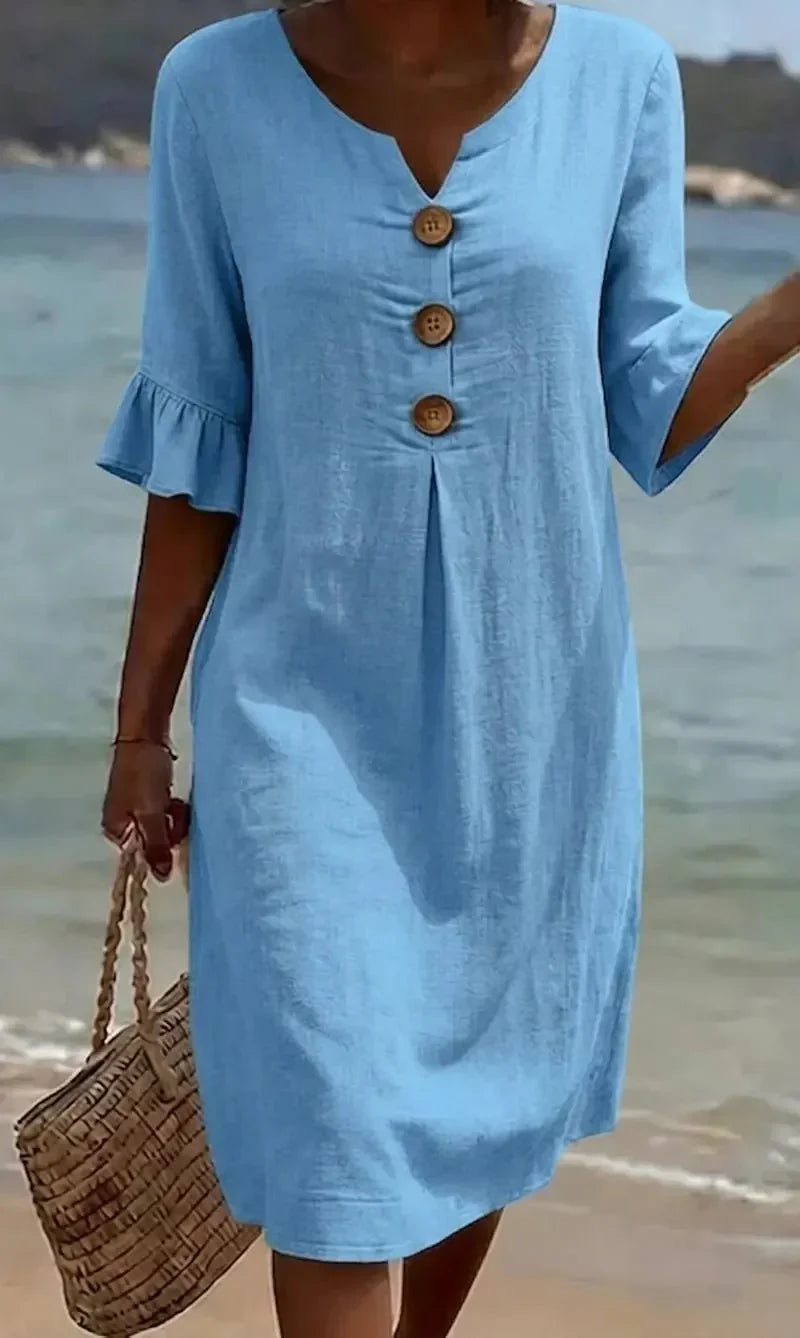 Radmila™ Textured Long Sleeve Dress