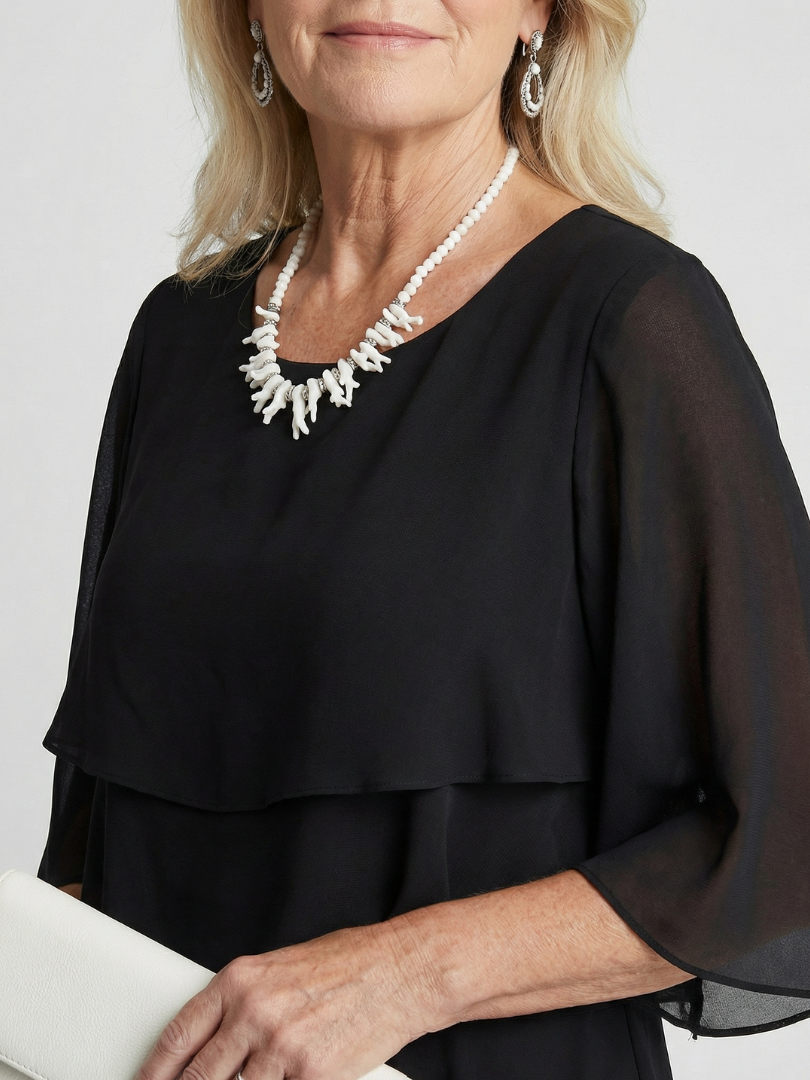 Brent™ Layered Tier Midi Dress