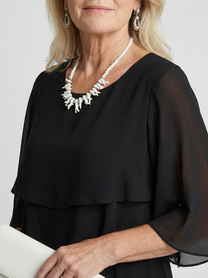 Brent™ Layered Tier Midi Dress