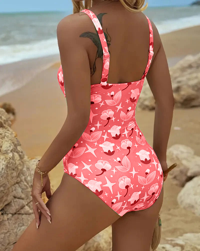 Clara™ One Piece Printed Tankini