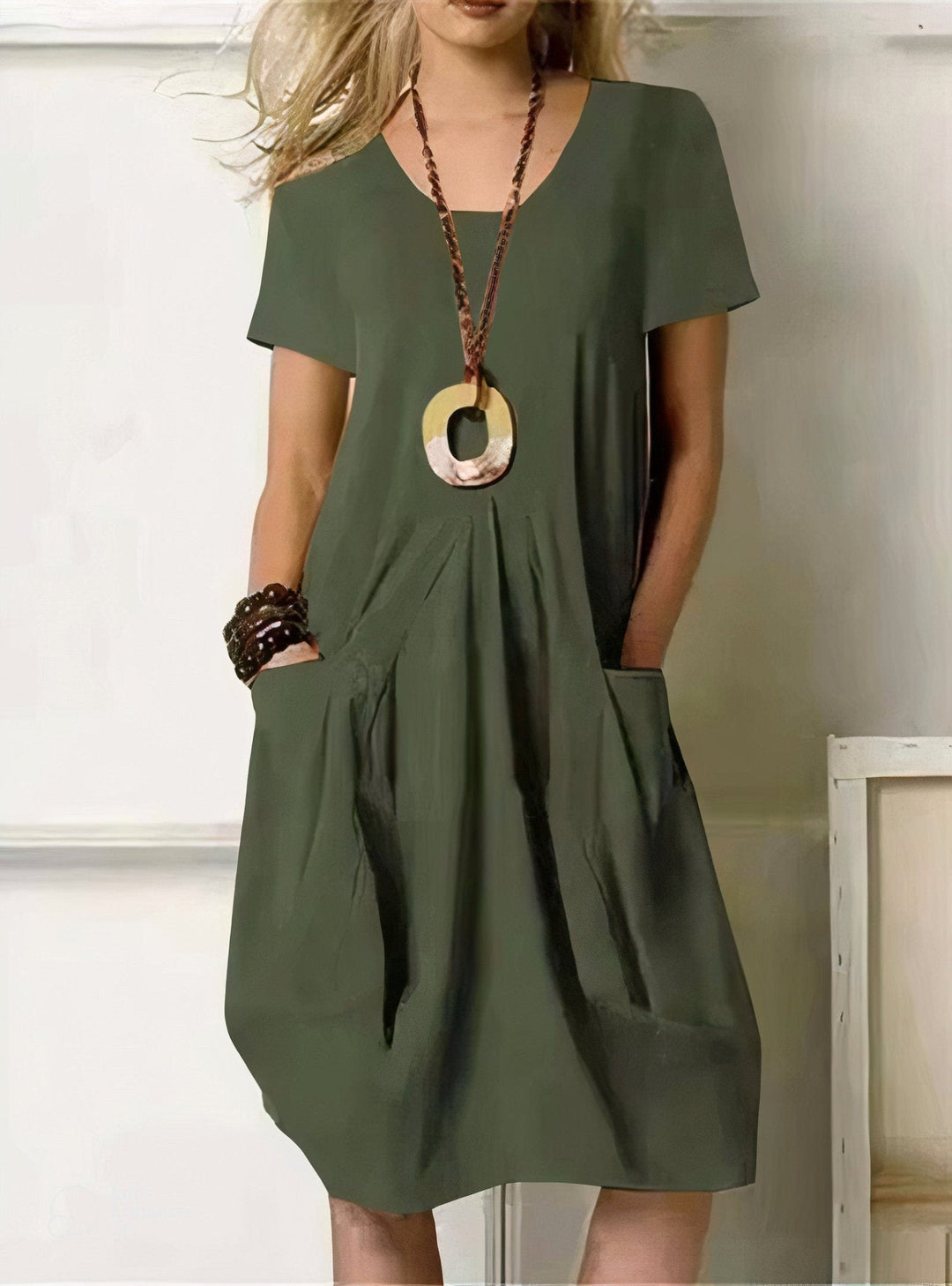 Oriane™  Fluid Casual Maxi Dress