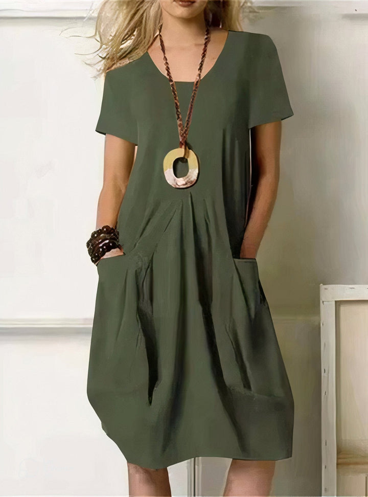 Oriane™  Fluid Casual Maxi Dress