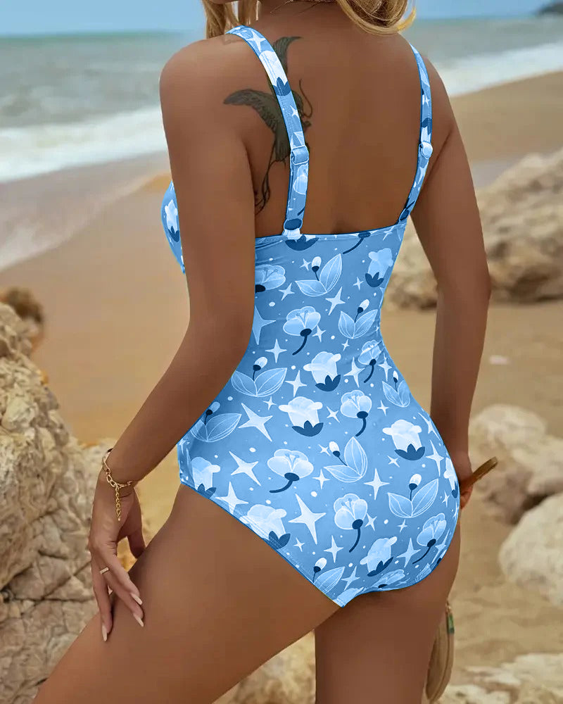 Clara™ One Piece Printed Tankini