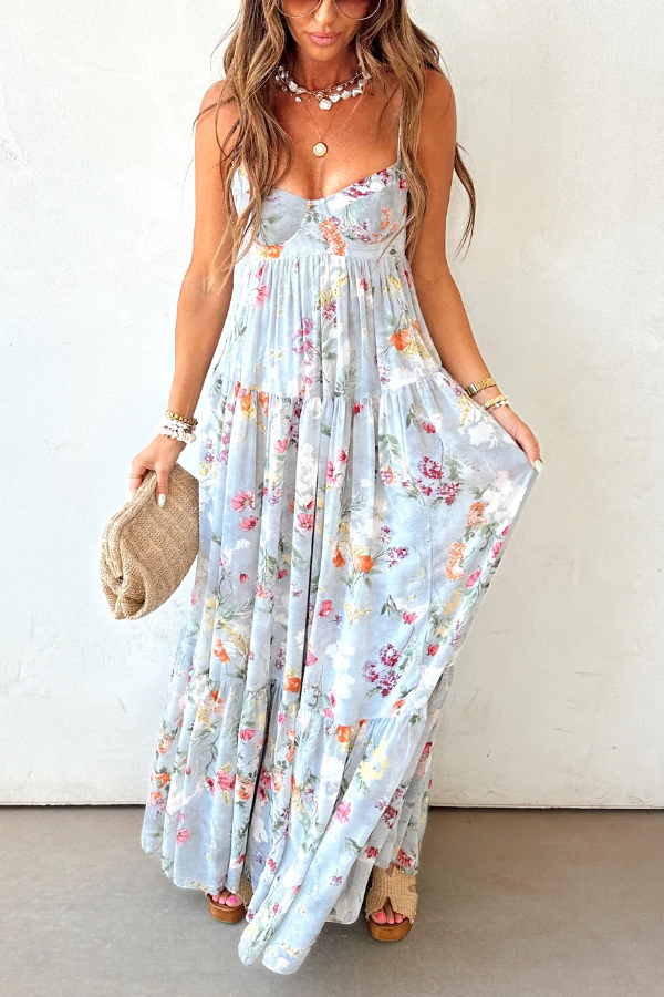 Tea™ Floral Maxi Dress