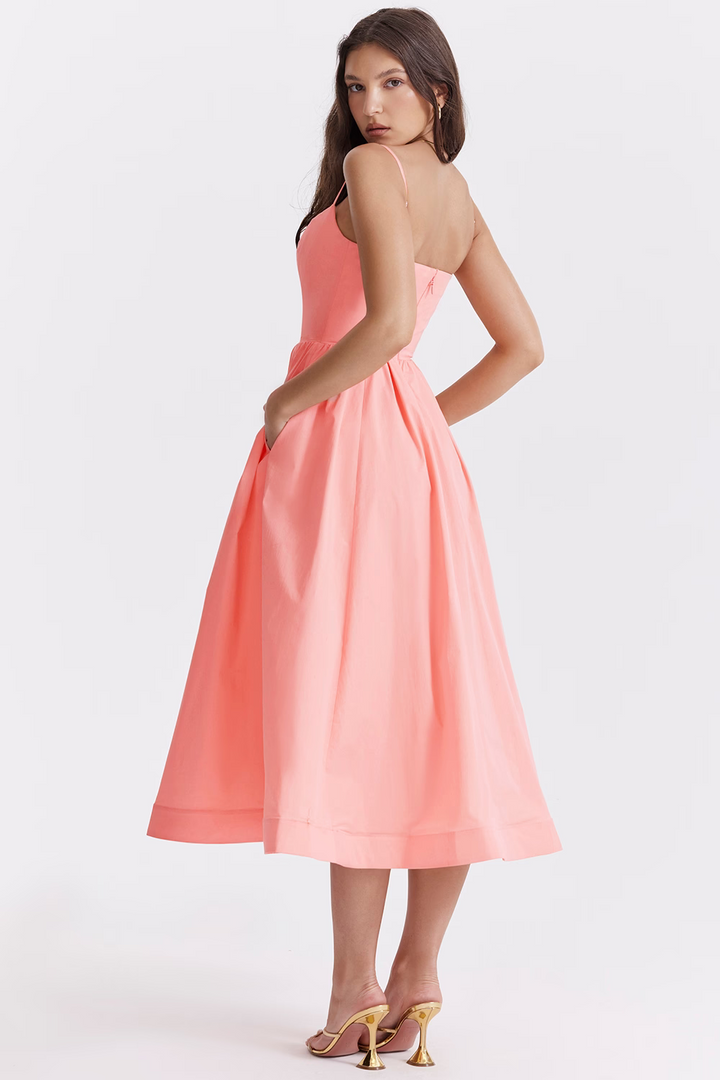 ESTELLE™ Elegant Midi Dress
