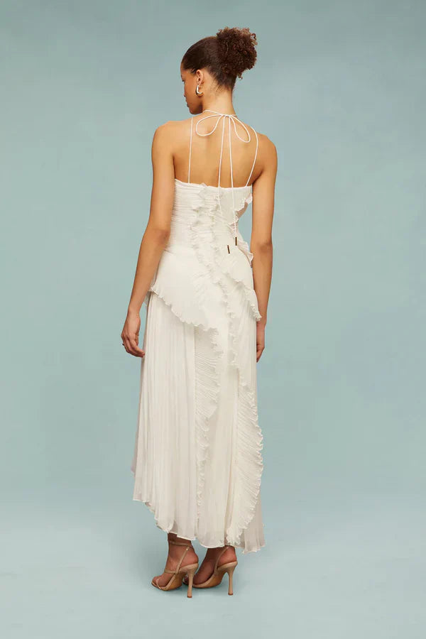 LIYANA™ Spiral Ruffle Dress