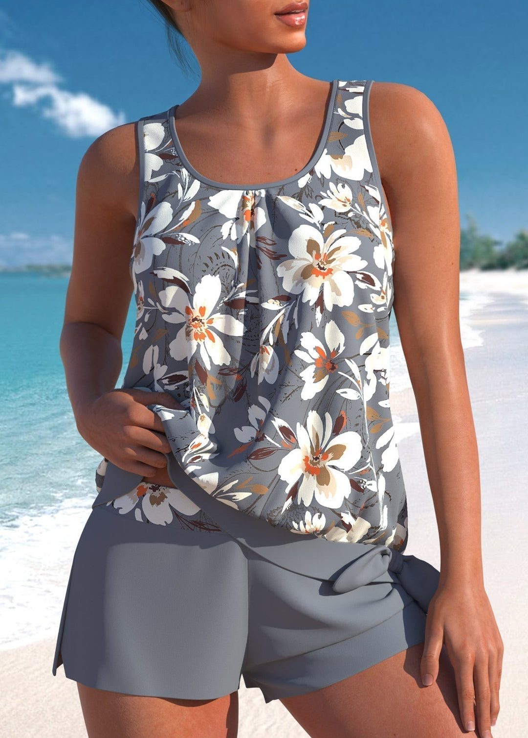 Helena™ Floral Tankini Set