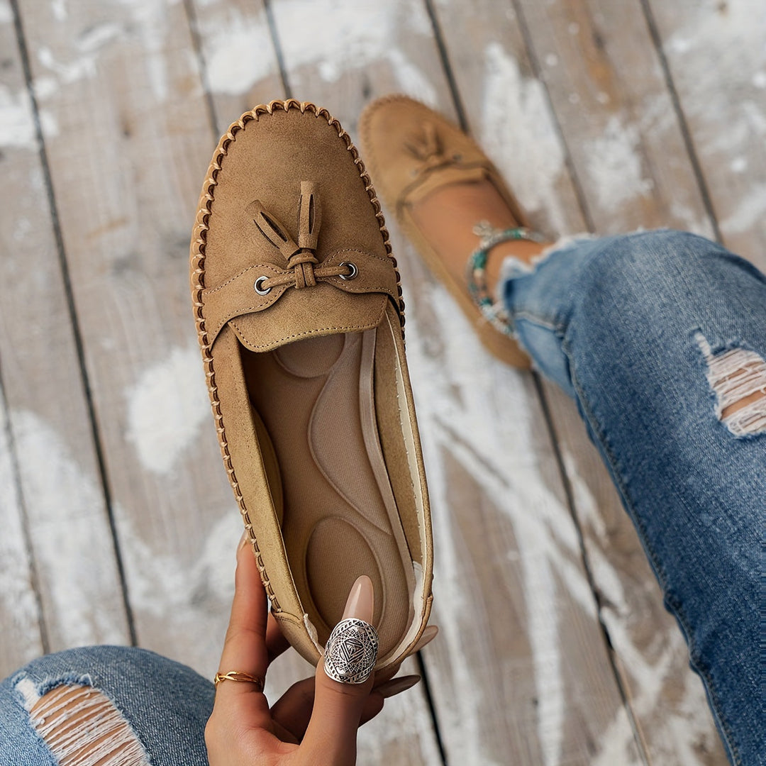 Brielle™ Orthopedic Tassel Loafers