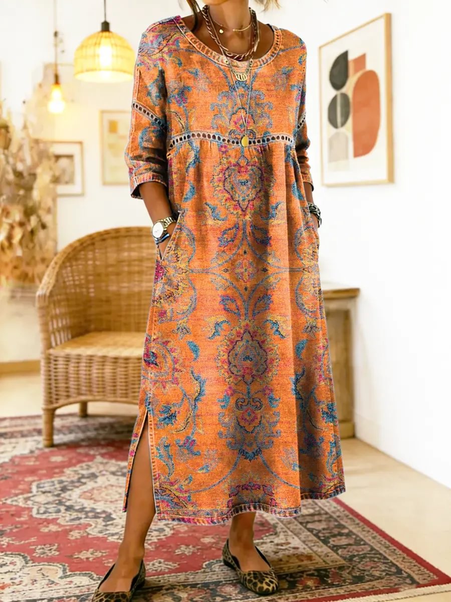 rozalie linen maxi dress Rozalie Linen Maxi Dress