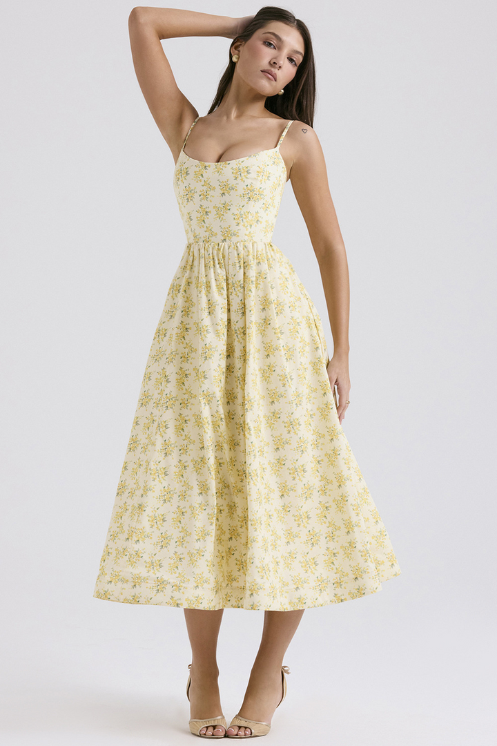 ESTELLE™ Elegant Midi Dress