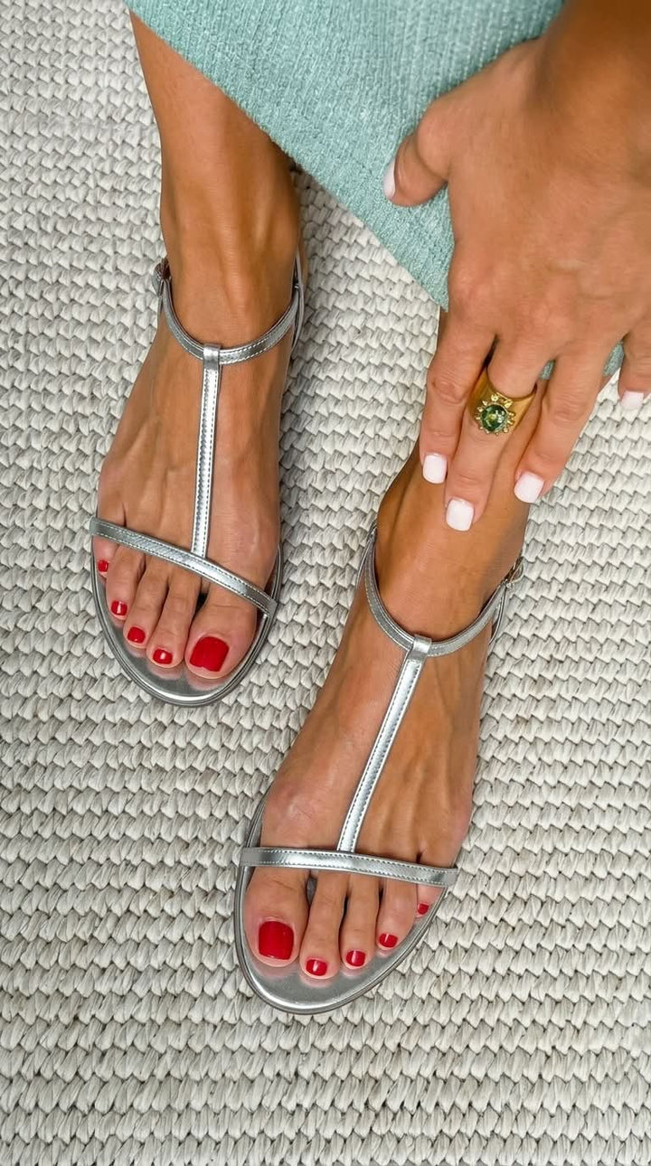 Rosalba™ Golden Sandals