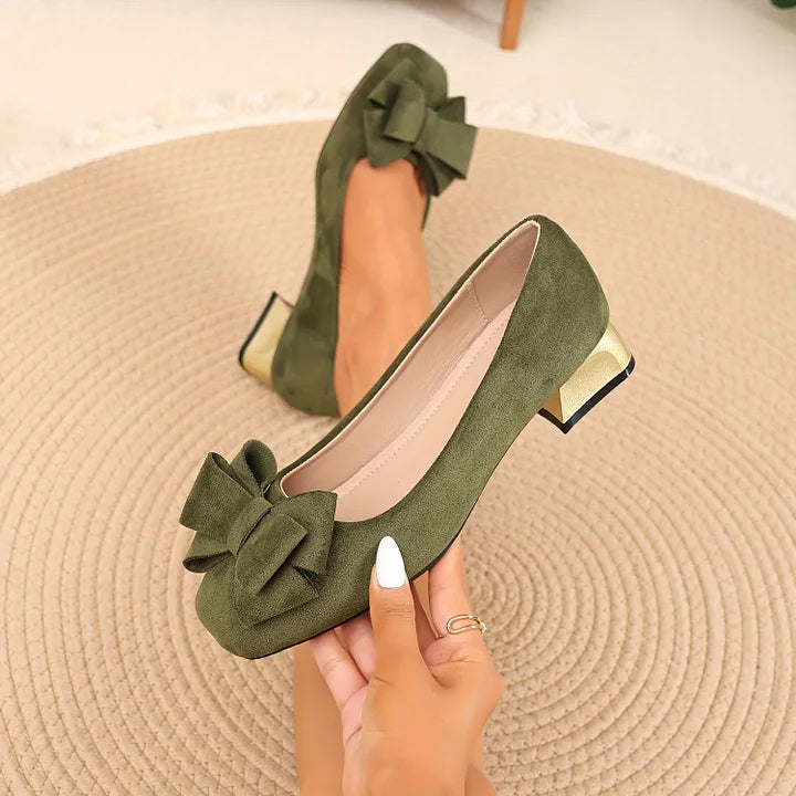 Eloria™ Bow Block Heel Pumps